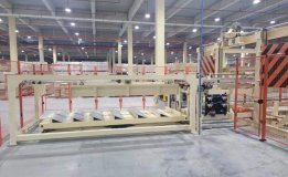 Máy dán mặt pvc và giấy – VACUUM-FORMED PVC DOORPROOUCTION PLANT – PVC 膠皮浮雕門製造機械